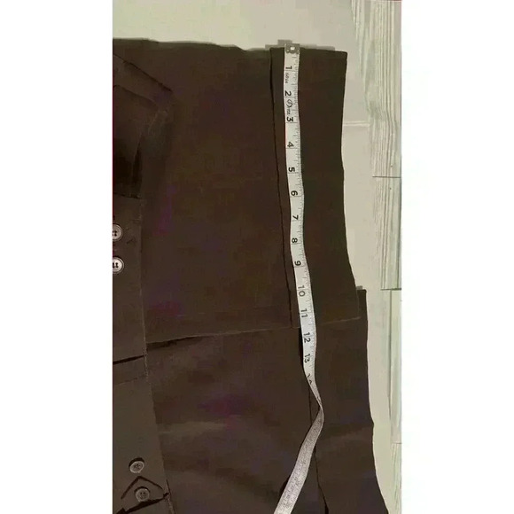 Lane Bryant Houston Trouser Pants Size 18 Plus Size Wide Leg Style Burgundy - Picture 9 of 9